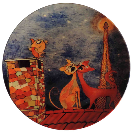 Nightlife, A comic simile of nightlife in Paris.